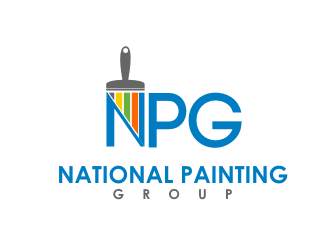 National Painting Group logo design by rdbentar