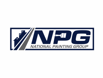 National Painting Group logo design by agus