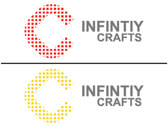 Infintiy Crafts logo design by Mehul