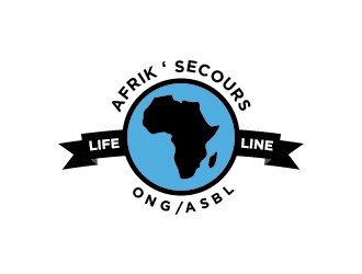 AFRIK SECOURS logo design by serdadu
