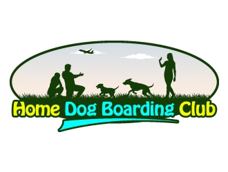 Home Dog Boarding Club logo design by JJlcool
