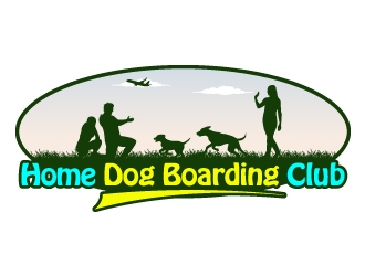 Home Dog Boarding Club logo design by JJlcool