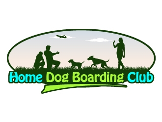 Home Dog Boarding Club logo design by JJlcool