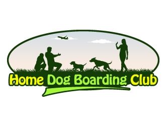 Home Dog Boarding Club logo design by JJlcool