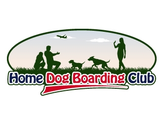 Home Dog Boarding Club logo design by JJlcool
