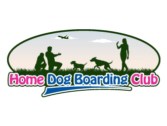 Home Dog Boarding Club logo design by JJlcool