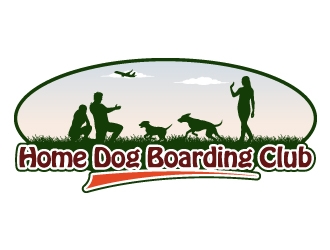 Home Dog Boarding Club logo design by JJlcool