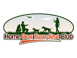 Home Dog Boarding Club logo design by JJlcool