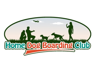 Home Dog Boarding Club logo design by JJlcool