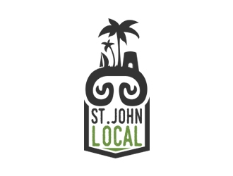 St. John Local logo design by Eliben