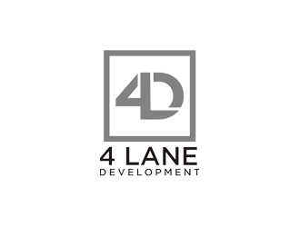 4 Lane Development logo design by Diponegoro_
