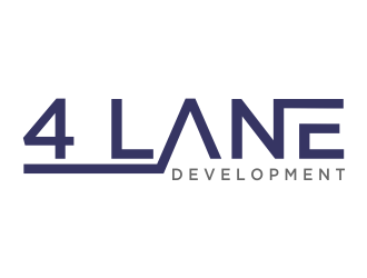 4 Lane Development logo design by oke2angconcept