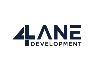 4 Lane Development logo design by Fear