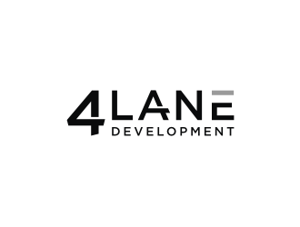 4 Lane Development logo design by mbamboex