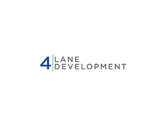 4 Lane Development logo design by johana