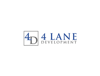 4 Lane Development logo design by johana