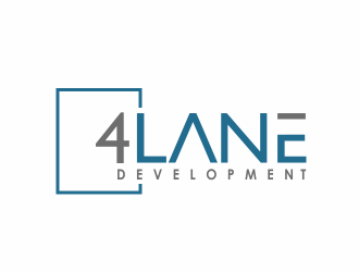4 Lane Development logo design by Louseven