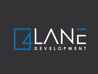 4 Lane Development logo design by Louseven