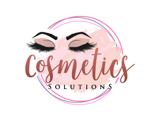 Cosmetic Solutions logo design by pencilhand