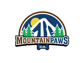 MountainPaws.ca logo design by MarkindDesign