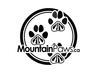 MountainPaws.ca logo design by done