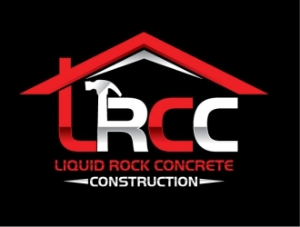 Liquid rock concrete construction  logo design by usashi
