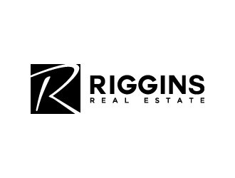 Riggins Real Estate logo design by denfransko
