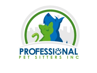 Professional Pet Sitters inc logo design by art-design
