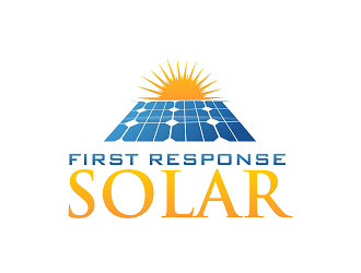First Response Solar logo design by Republik