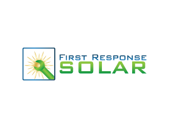 First Response Solar logo design by fastsev