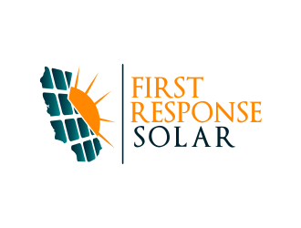 First Response Solar logo design by JessicaLopes