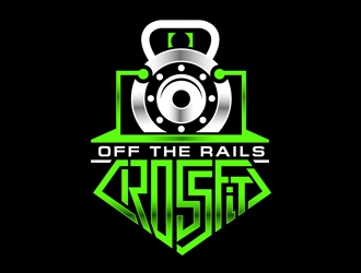 Off the Rails CrossFit logo design by DreamLogoDesign
