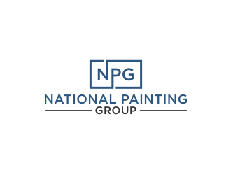 National Painting Group logo design by yeve