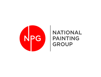 National Painting Group logo design by yeve
