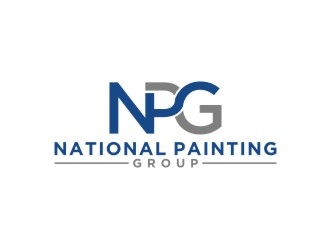 National Painting Group logo design by bricton