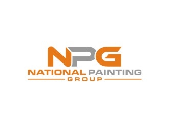 National Painting Group logo design by bricton