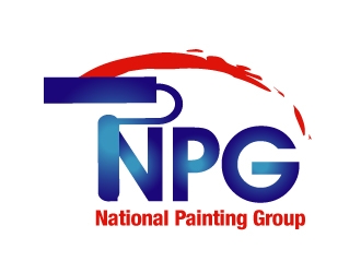 National Painting Group logo design by PMG