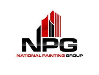 National Painting Group logo design by Raden79