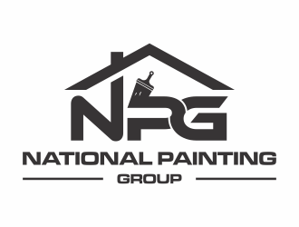 National Painting Group logo design by haidar