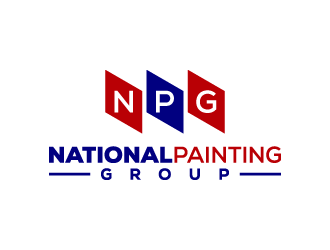 National Painting Group logo design by pencilhand