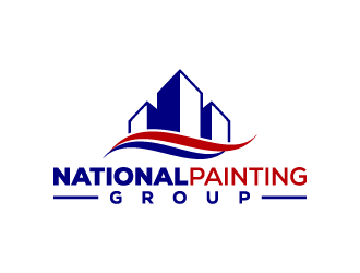 National Painting Group logo design by pencilhand