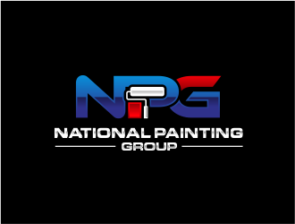National Painting Group logo design by kimora