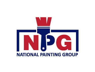 National Painting Group logo design by zenith
