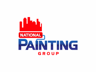 National Painting Group logo design by kimora