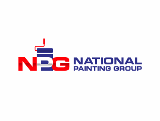 National Painting Group logo design by kimora