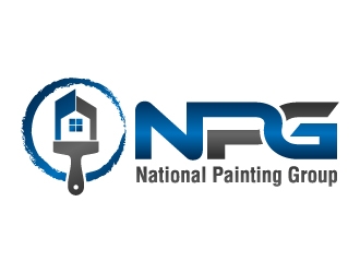 National Painting Group logo design by jaize