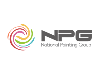 National Painting Group logo design by YONK