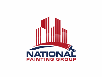 National Painting Group logo design by kimora