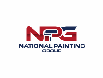 National Painting Group logo design by kimora