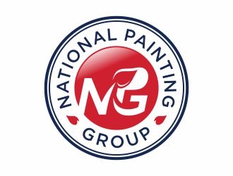 National Painting Group logo design by 48art